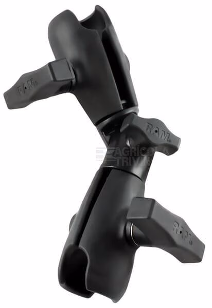 Soporte doble brazo giratorio y pinza- C Tamaño 1 1/2" 2 Soporte doble giratorio y pinza (Blister)