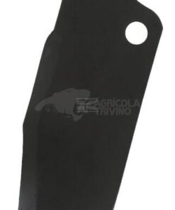 Cuchilla rotavator 210x110x80 mm, 6 mm de grosor, válida para Agromet