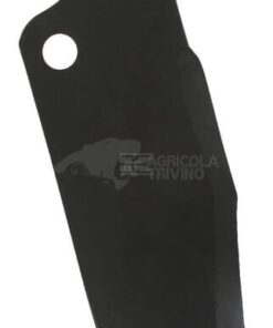 Cuchilla rotavator 210x110x80 mm, 6 mm de grosor, válida para Agromet