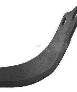 Cuchilla rotavator 210x110x80 mm, 6 mm de grosor, válida para Agromet