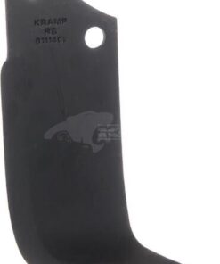 Cuchilla rotavator 224x140x80 mm, 8 mm de grosor, válida para Maschio