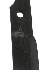 Cuchilla rotavator 215x48x30 mm 4 mm de grosor, válida para Agria