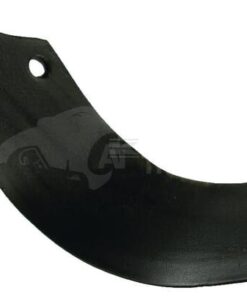 Cuchilla rotavator 224x140x80 mm, 8 mm de grosor, válida para Maschio