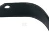 Cuchilla rotavator 185x88x65 mm, 6 mm de grosor, válida para Goldoni