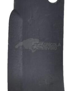 Cuchilla rotavator 138x57x50 mm, 6 mm de grosor, válida para Badalini