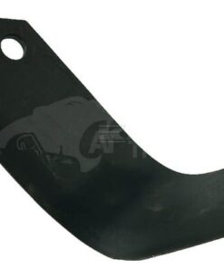Cuchilla rotavator 185x135x65 mm, 7 mm de grosor, válida para Krone