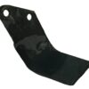 Cuchilla rotavator 188x138x80 mm, 7 mm de grosor, válida para Krone