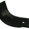 Cuchilla rotavator 223x133x75 mm 10 mm de grosor, válida para Maletti