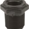 Racor doble M/F 3/8"x 1/4"