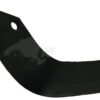 Cuchilla rotavator 170x107x60 mm, 6 mm de grosor, válida para Breviglieri