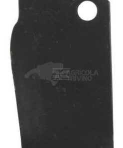 Cuchilla rotavator 155x60x60 mm, 6 mm de grosor, válida para Breviglieri
