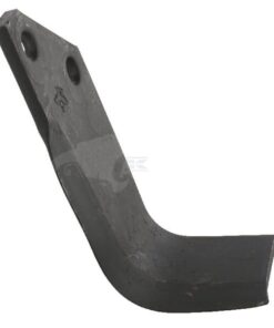 Cuchilla rotavator 155x60x60 mm, 6 mm de grosor, válida para Breviglieri