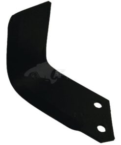 Cuchilla rotavator 185x115x70 mm, 6 mm de grosor, válida para Breviglieri