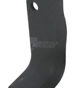Cuchilla rotavator 150x60x60 mm, 6 mm de grosor, válida para Breviglieri