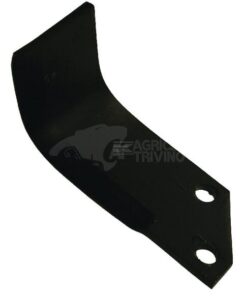 Cuchilla rotavator 140x60x50 mm, 6 mm de grosor, válida para Breviglieri