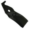Cuchilla rotavator 195x116x60 mm 10 mm de grosor, válida para Pegoraro