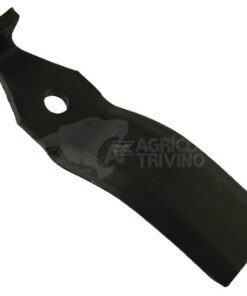 Cuchilla rotavator 225x40x60 mm 10 mm de grosor, válida para Pegoraro