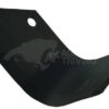 Cuchilla rotavator 200x140x105 mm, 8 mm de grosor, válida para Krone