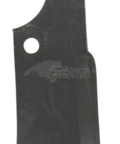 Cuchilla rotavator 180x90x60 mm, 6 mm de grosor, válida para Ortolan