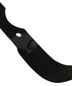 Cuchilla rotavator 195x59x30 mm, 6 mm de grosor, válida para Carraro Antonio