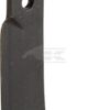 Cuchilla rotavator 185x50x25 mm, 6 mm de grosor, válida para B.C.S.
