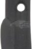 Cuchilla rotavator 170x55x30 mm, 6 mm de grosor, válida para B.C.S.