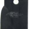 Cuchilla rotavator 195x60x40 mm 5 mm de grosor, válida para Benassi