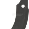 Cuchilla rotavator 215x74x40 mm 5 mm de grosor, válida para Benassi