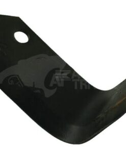 Cuchilla rotavator 185x105x60 mm, 7 mm de grosor, válida para Maletti