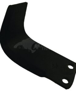 Cuchilla rotavator 190x100x80 mm, 7 mm de grosor, válida para Ebeardt