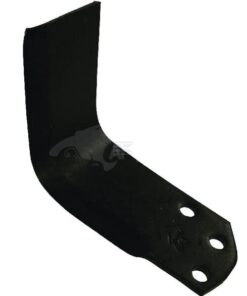 Cuchilla rotavator 170x95x60 mm, 6 mm de grosor, válida para Agria