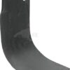 Cuchilla rotavator 200x96x80 mm, 6 mm de grosor, válida para Ebeardt