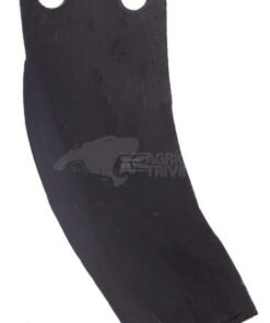 Cuchilla rotavator 192x92x80 mm, 6 mm de grosor, válida para Ebeardt