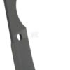 Cuchilla rotavator 160x50x30 mm 4 mm de grosor, válida para Agria
