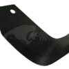 Cuchilla rotavator 200x115x80 mm, 8 mm de grosor, válida para Maletti