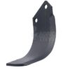 Cuchilla rotavator 80 mm, 7 mm de grosor, válida para Howard