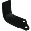 Cuchilla rotavator 223x145x90 mm, 8 mm de grosor, válida para Maschio