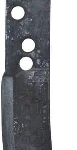 Cuchilla rotavator 190x43x30 mm 4 mm de grosor, válida para Holder