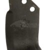 Cuchilla rotavator 140x80x60 mm, 6 mm de grosor, válida para Holder