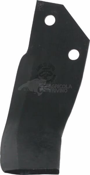 Cuchilla rotavator 165x90x60 mm, 6 mm de grosor, válida para Goldoni 2 Cuchilla rotavator 165x90x60 mm, 6 mm de grosor, válida para Goldoni