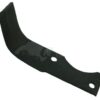 Cuchilla rotavator 195x70x45 mm 5 mm de grosor, válida para Goldoni