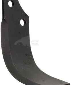 Cuchilla rotavator 60 mm, 6 mm de grosor, válida para Maschio