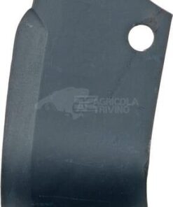 Cuchilla rotavator 180x135x80 mm, 7 mm de grosor, válida para Maschio 5 Cuchilla rotavator 180x135x80 mm, 7 mm de grosor, válida para Maschio