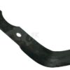 Cuchilla rotavator 190x72x30 mm, 6 mm de grosor, válida para Grillo