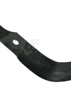 Cuchilla rotavator 190x72x30 mm, 6 mm de grosor, válida para Grillo