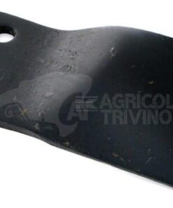 Cuchilla rotavator 185x46x80 mm, 8 mm de grosor, válida para Super Cobra