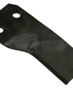 Cuchilla rotavator 185x46x80 mm, 8 mm de grosor, válida para Super Cobra
