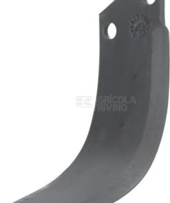 Cuchilla rotavator 60 mm, 6 mm de grosor, válida para Muratori