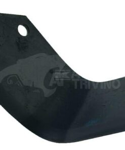Cuchilla rotavator 170x140x90 mm, 6 mm de grosor, válida para Howard