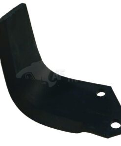 Cuchilla rotavator 180x135x80 mm, 8 mm de grosor, válida para Howard